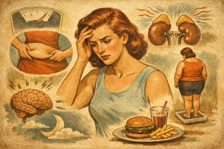 Cortisol and Weight Gain in Women Explained