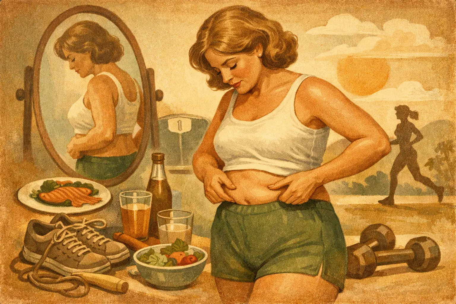 How to Lose Menopause Belly, Smartly