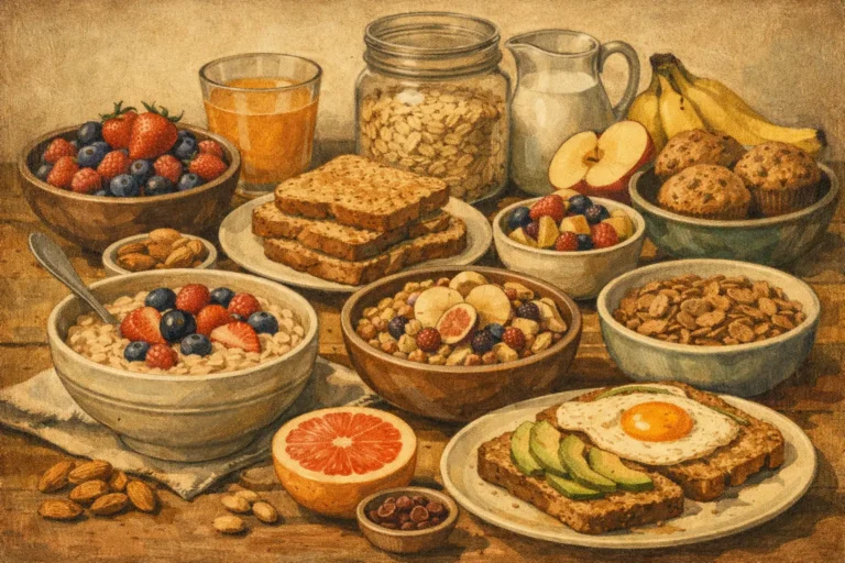 12 Best High Fiber Breakfasts to Stay Full
