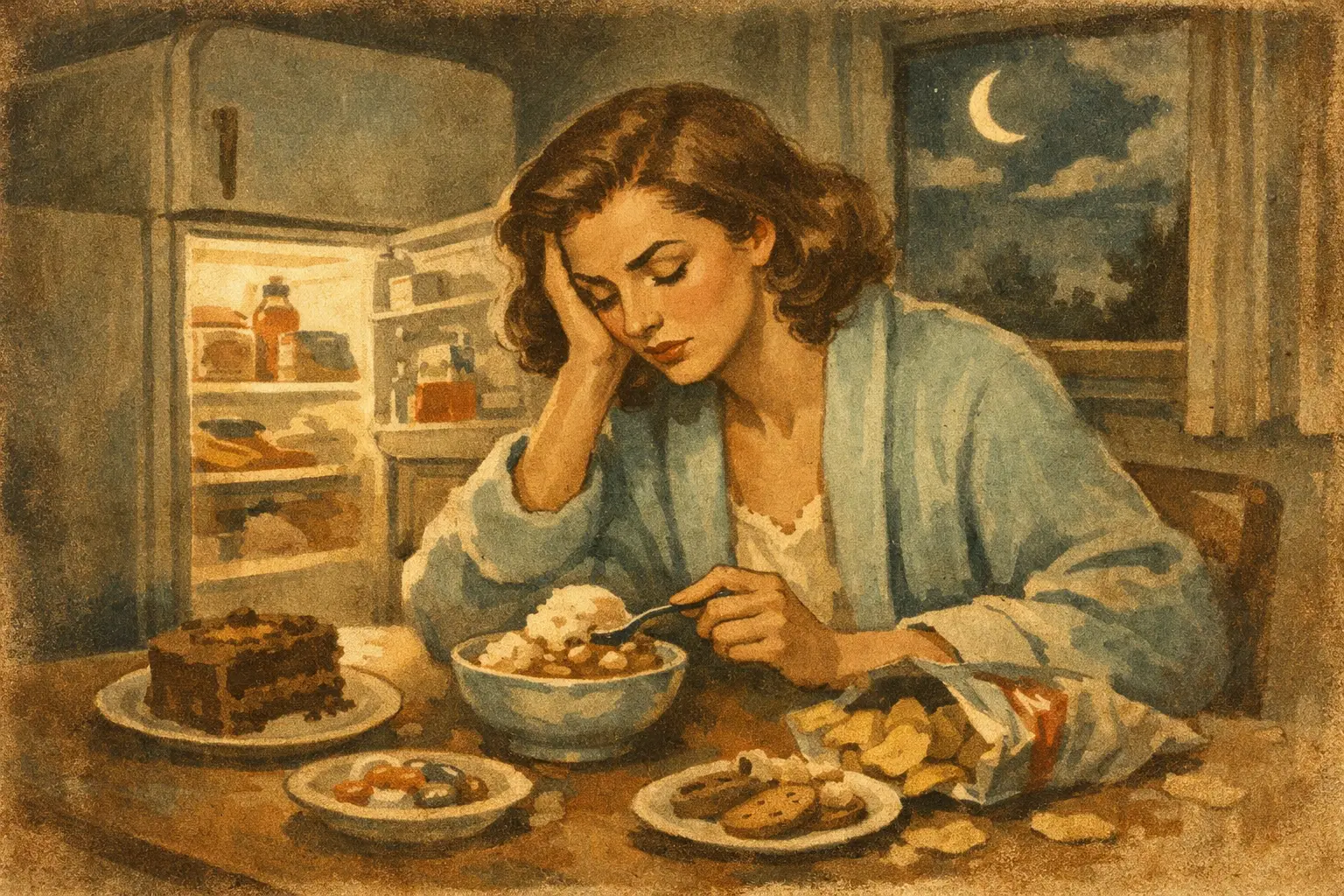 How to Stop Overeating at Night